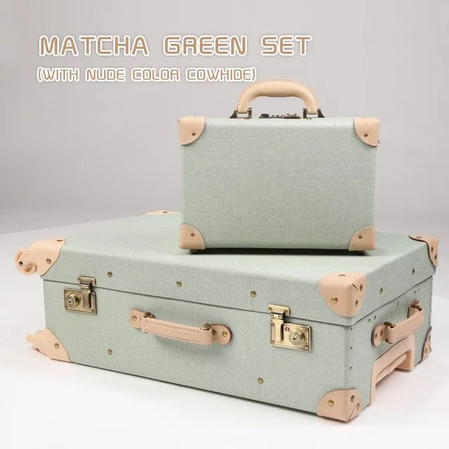 12" 20" 24" 26" Inch 2Pcs/Set Oxford Travel Trolley Luggage Scratch Resistant Rolling Luggage