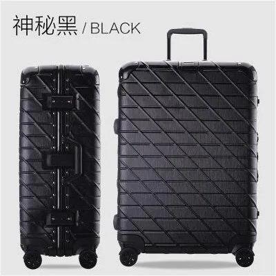 20''22''24''26''29'' Classic Aluminum Frame Rolling Luggage Tsa Lcok Travel Suitcase With Wheels