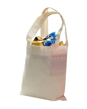 24 ct MINI Cotton 6" Tote Bags - Pack of 24