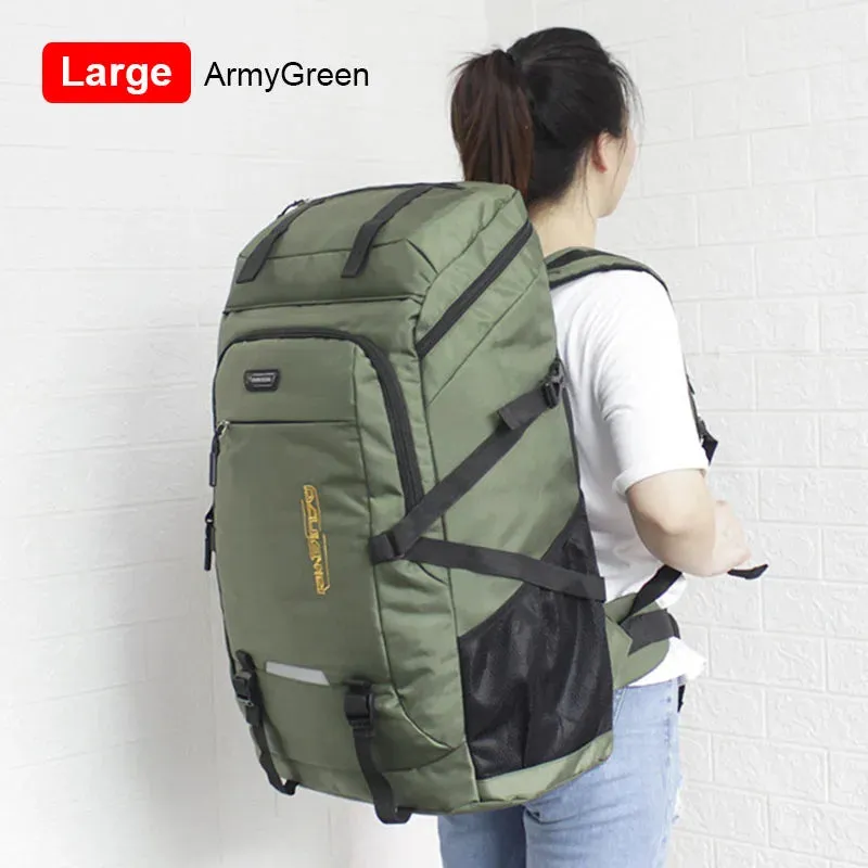 50L/80L Large Capacity Backpack Climbing Camping Hiking Rucksack