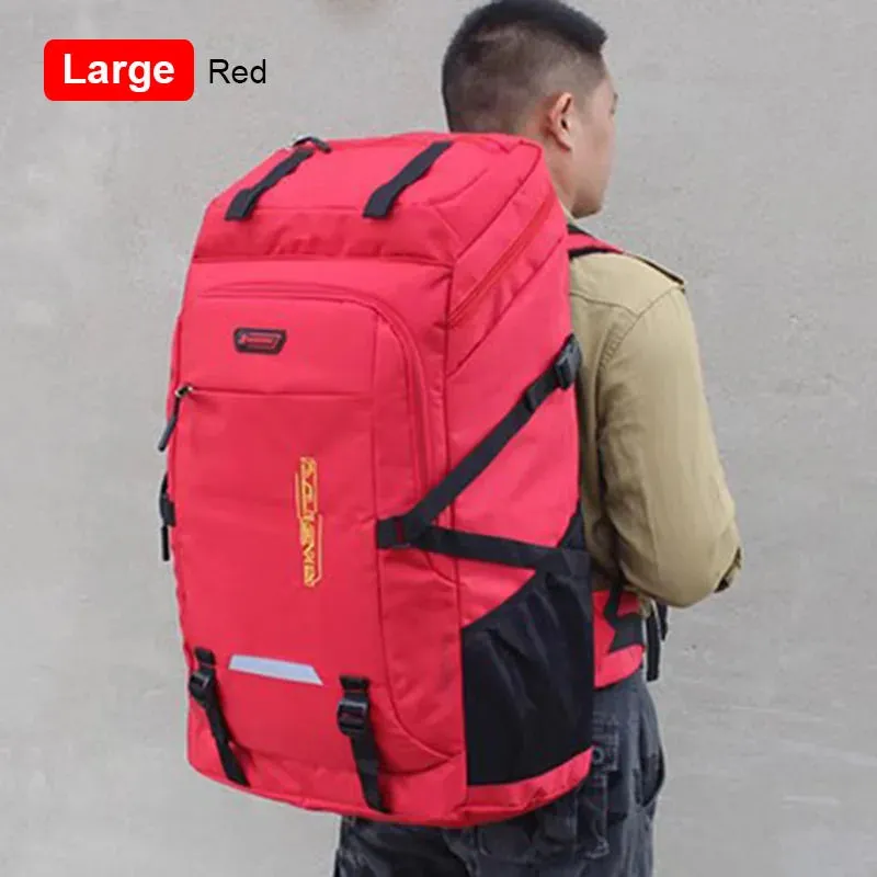 50L/80L Large Capacity Backpack Climbing Camping Hiking Rucksack