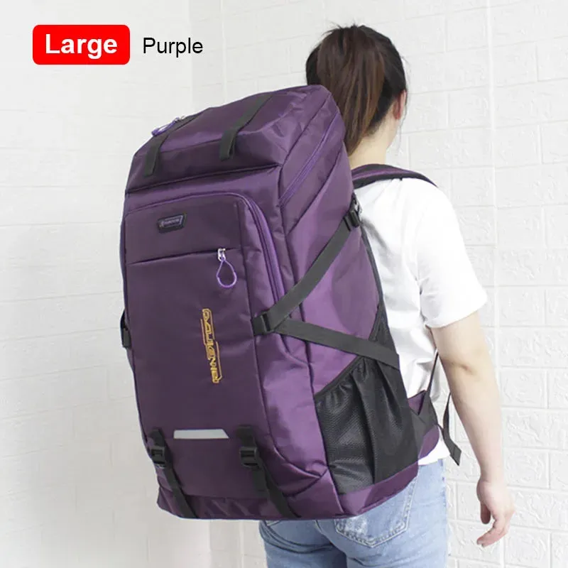 50L/80L Large Capacity Backpack Climbing Camping Hiking Rucksack