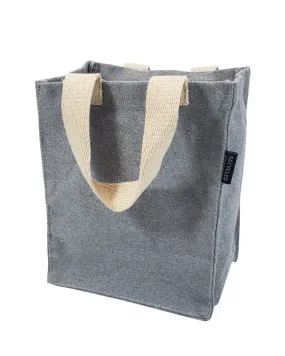 6 ct Recycled Canvas Book Bag with Full Gusset - By Bundle