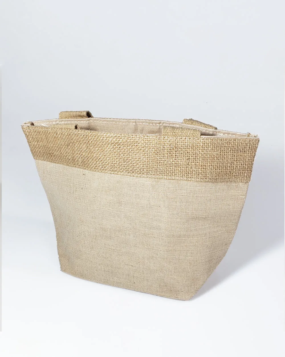 72 ct Small Fancy Burlap Bags - JuCo Tote Bags  (Jute & Cotton Blend) - TJ893 - By Case