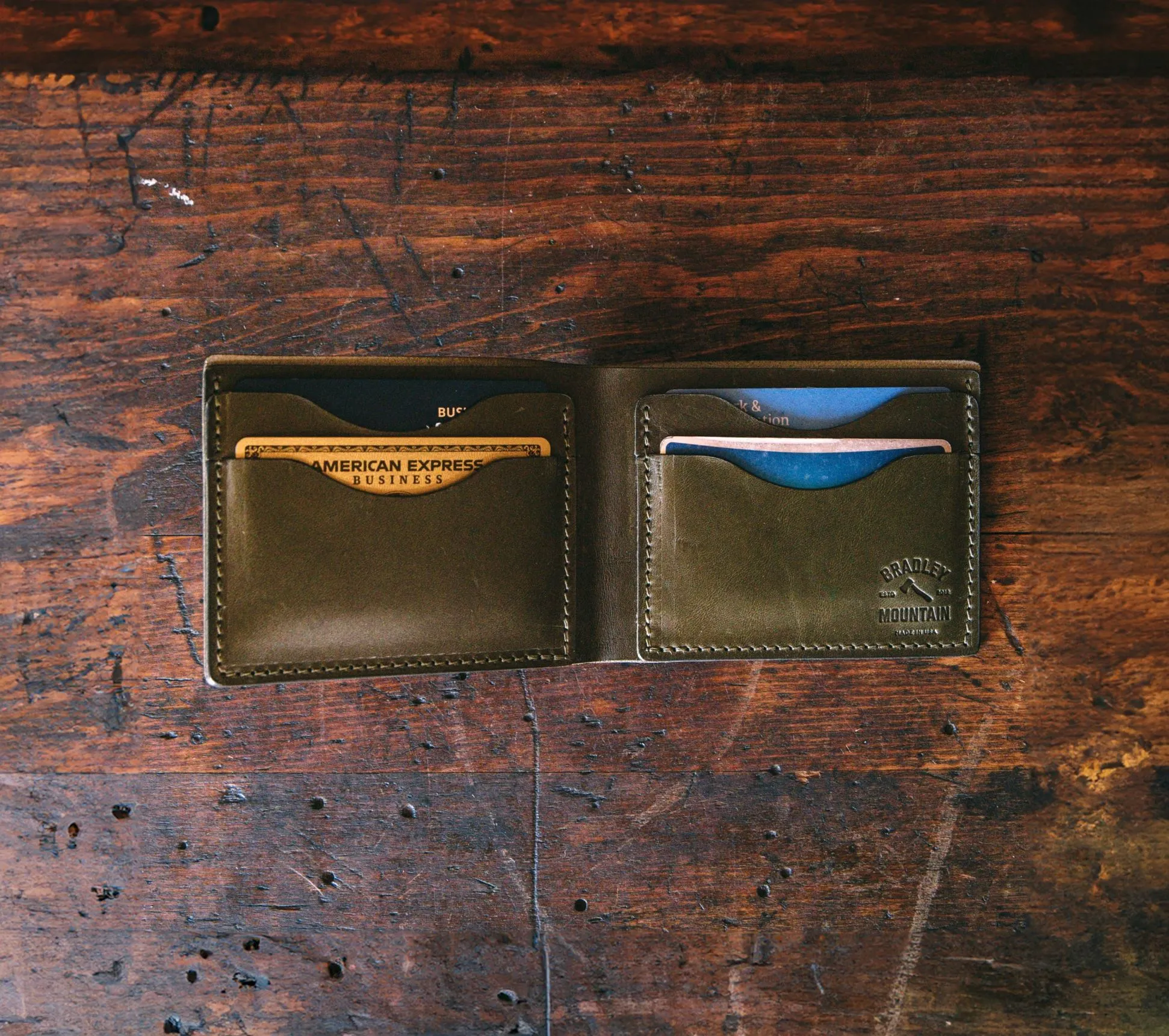 Adventure Billfold Wallet - Olive