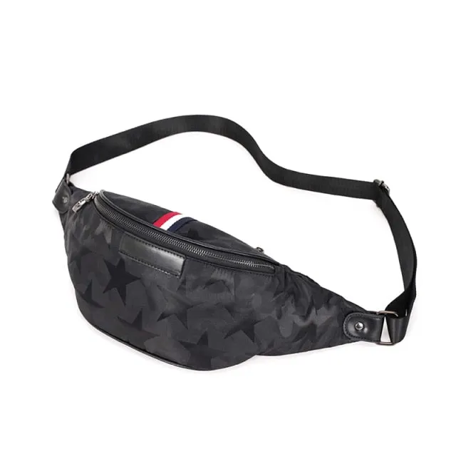 Anti-Theft Solid Star Pattern Waist Bag