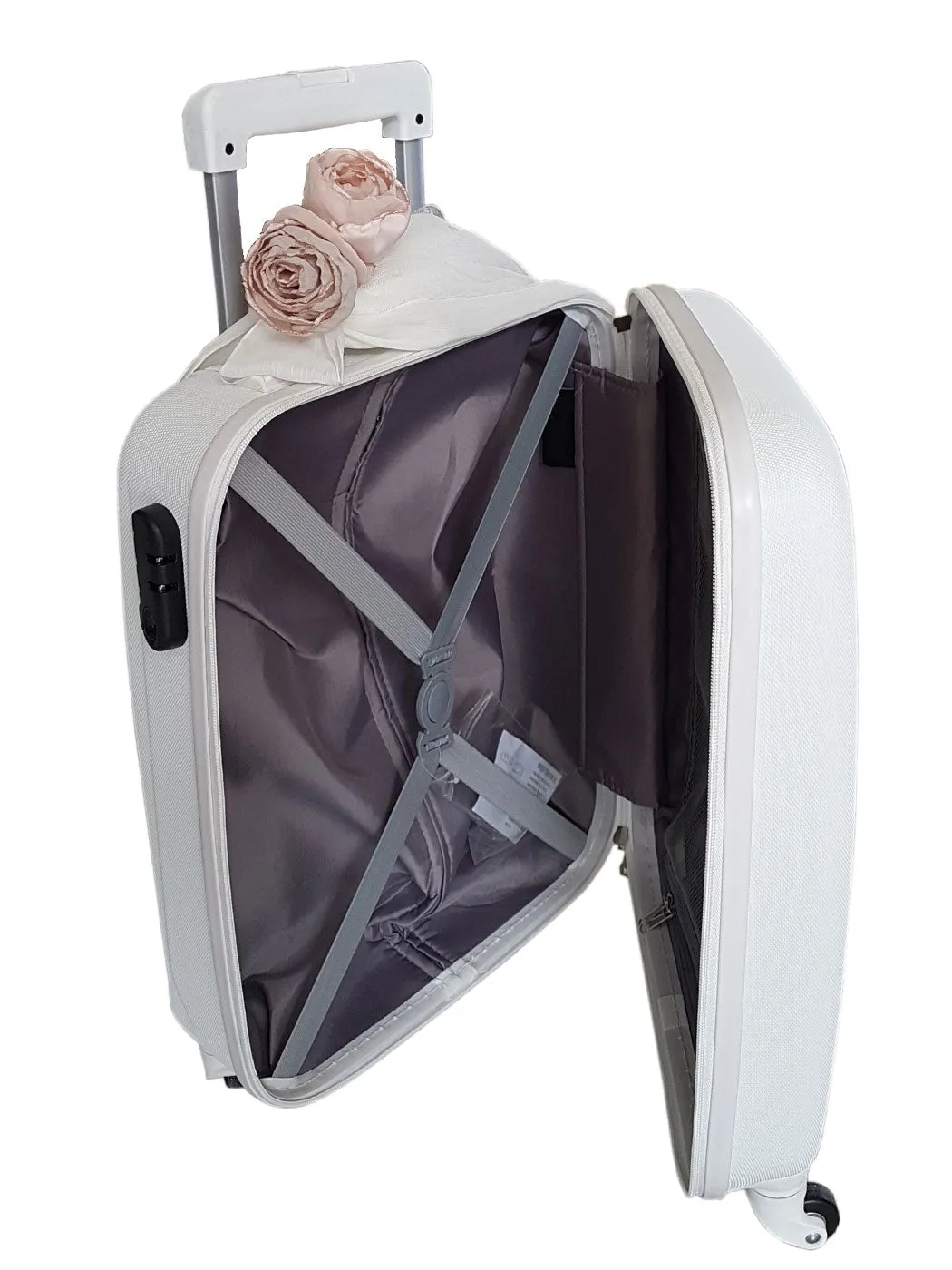 Baptism white Rolling Luggage-164