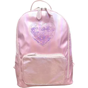 Bari Lynn Confetti Heart Backpack