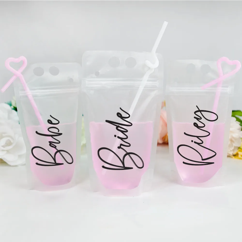 Bridesmaid Drink Bags