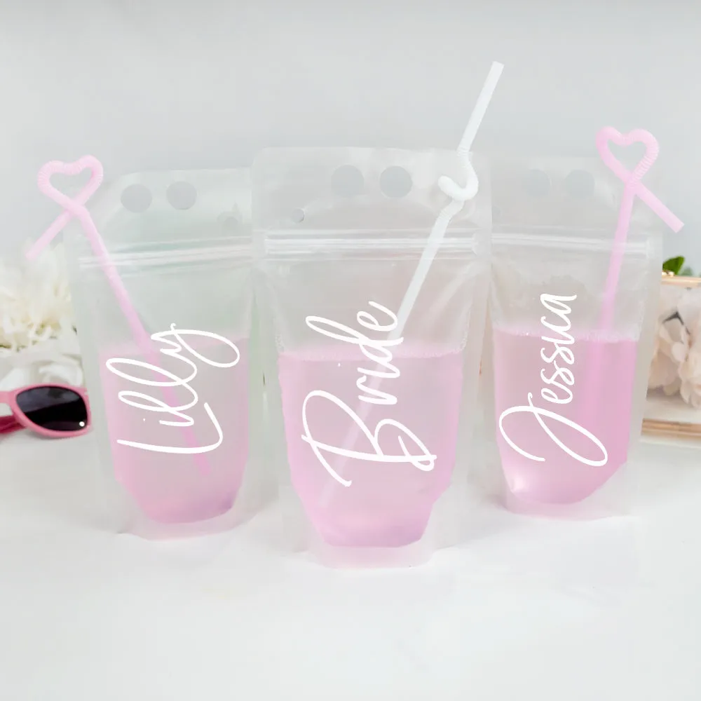 Bridesmaid Drink Bags