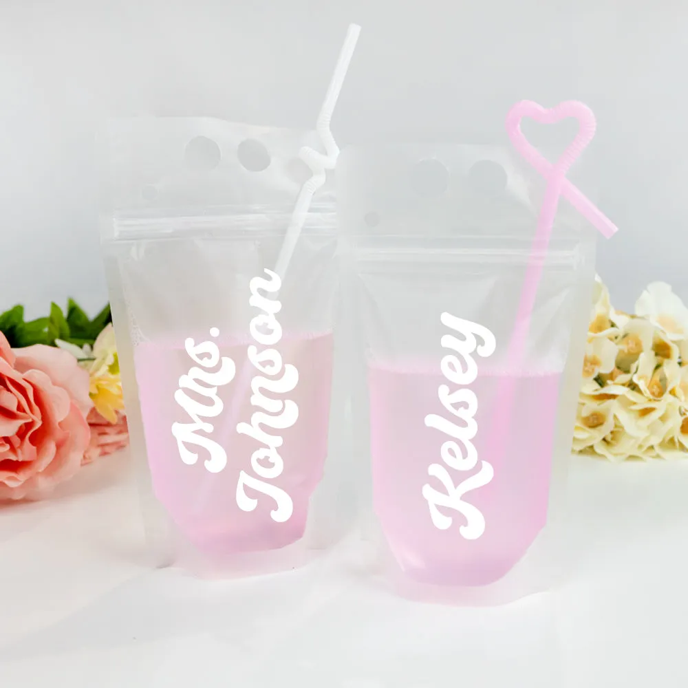 Bridesmaid Drink Bags