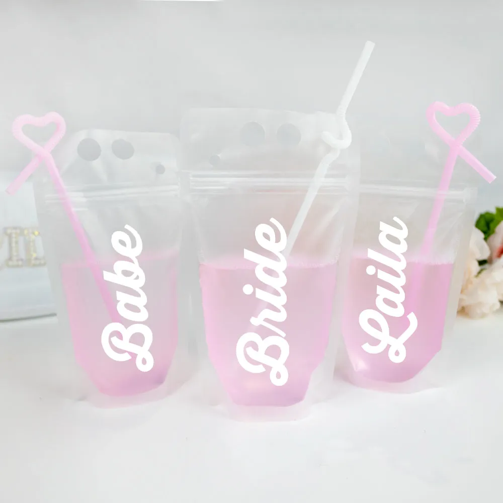 Bridesmaid Drink Bags