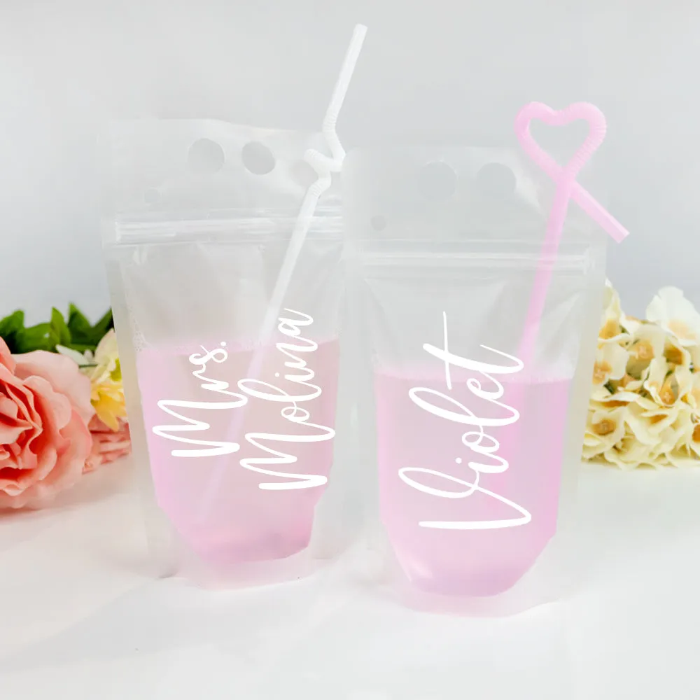 Bridesmaid Drink Bags