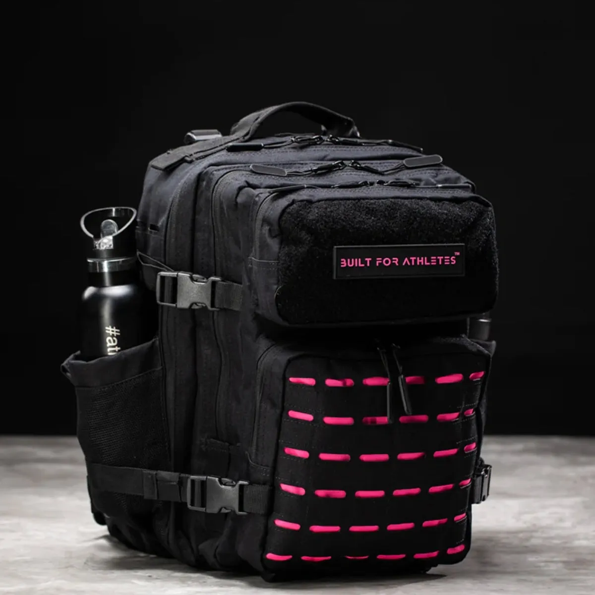 Built For Athletes Small Gym Backpack Black/Pink