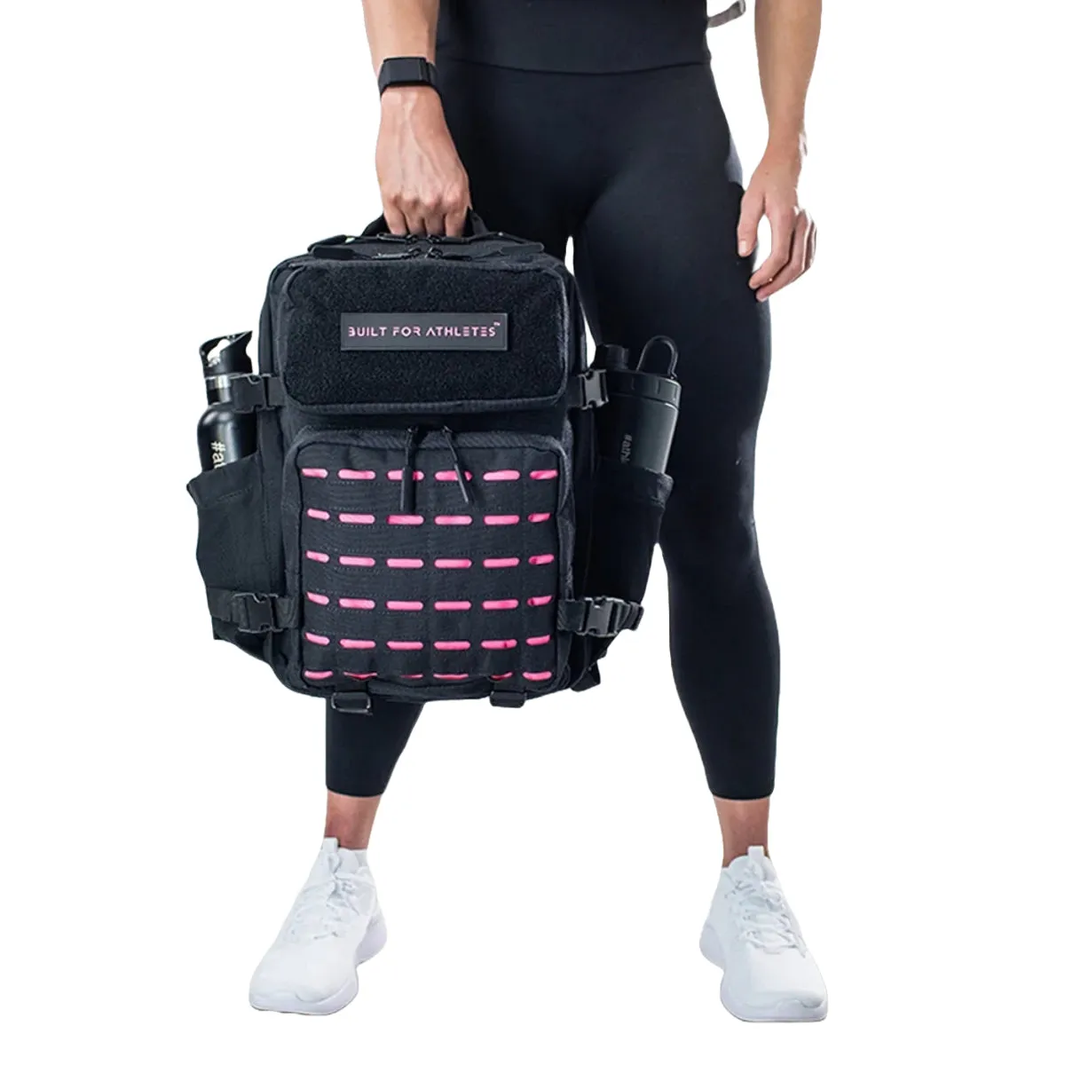 Built For Athletes Small Gym Backpack Black/Pink