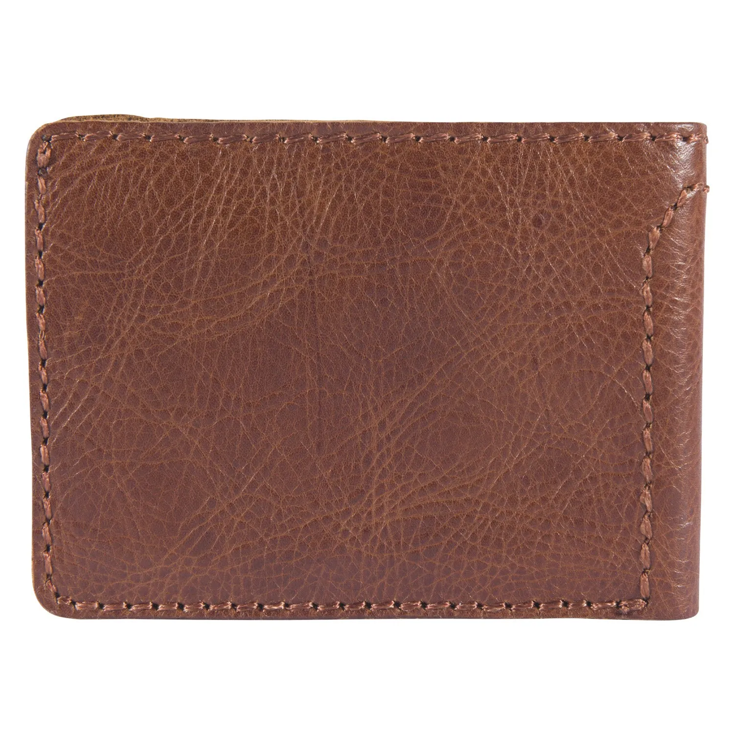 Carhartt Men's Patina Leather Bifold Wallet