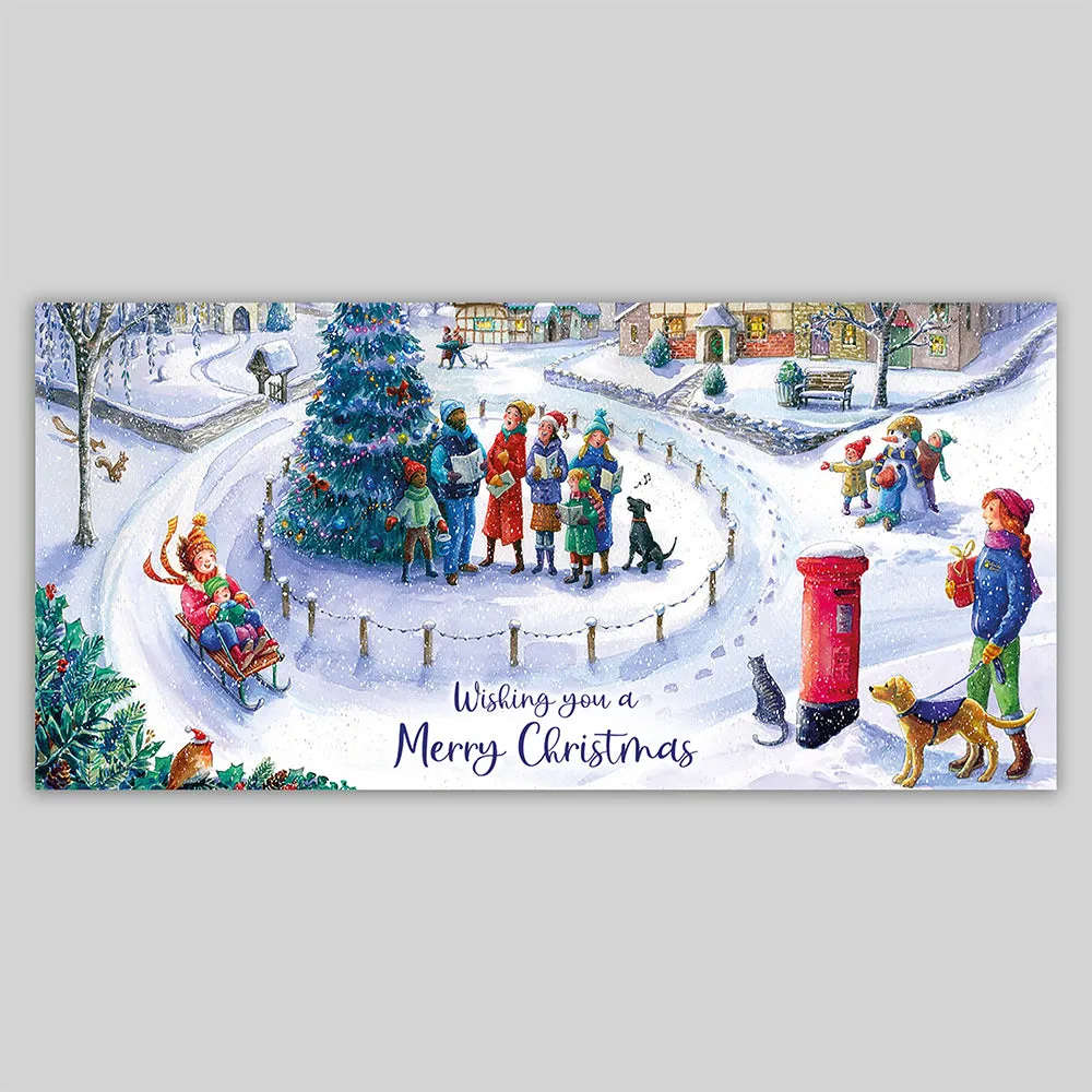 Christmas money wallets pack of 4