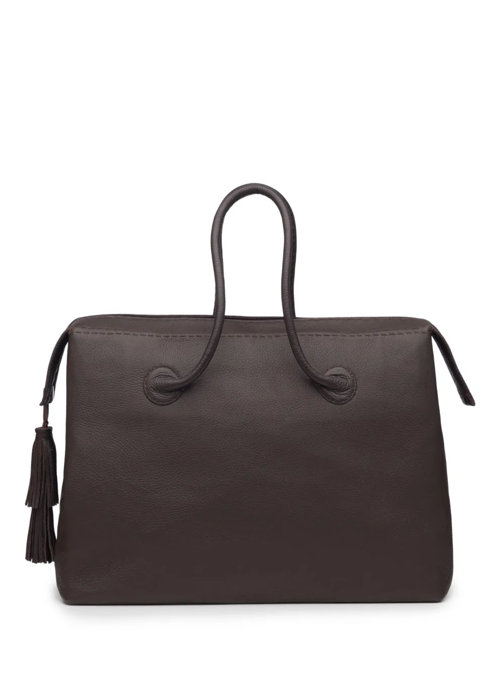 Classic Chocolate Brown Weekend Bag