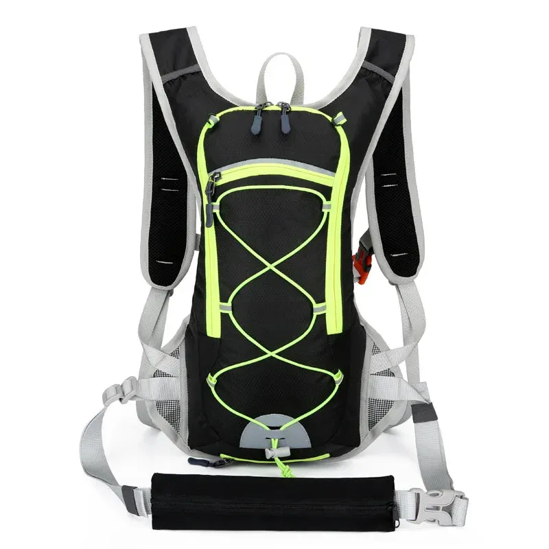 Climbing Cycling Outdoor Sport Run Water Bag Helmet Storage Hydration Backpack Light Hiking Bike Riding Pack Bladder Knapsack