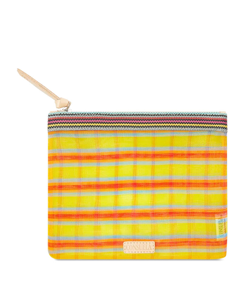 CONSUELA: SLIM ZIP POUCH, LUZ