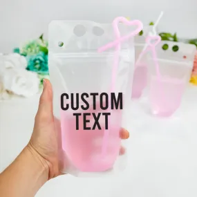 Custom Bridesmaid Drink Bags