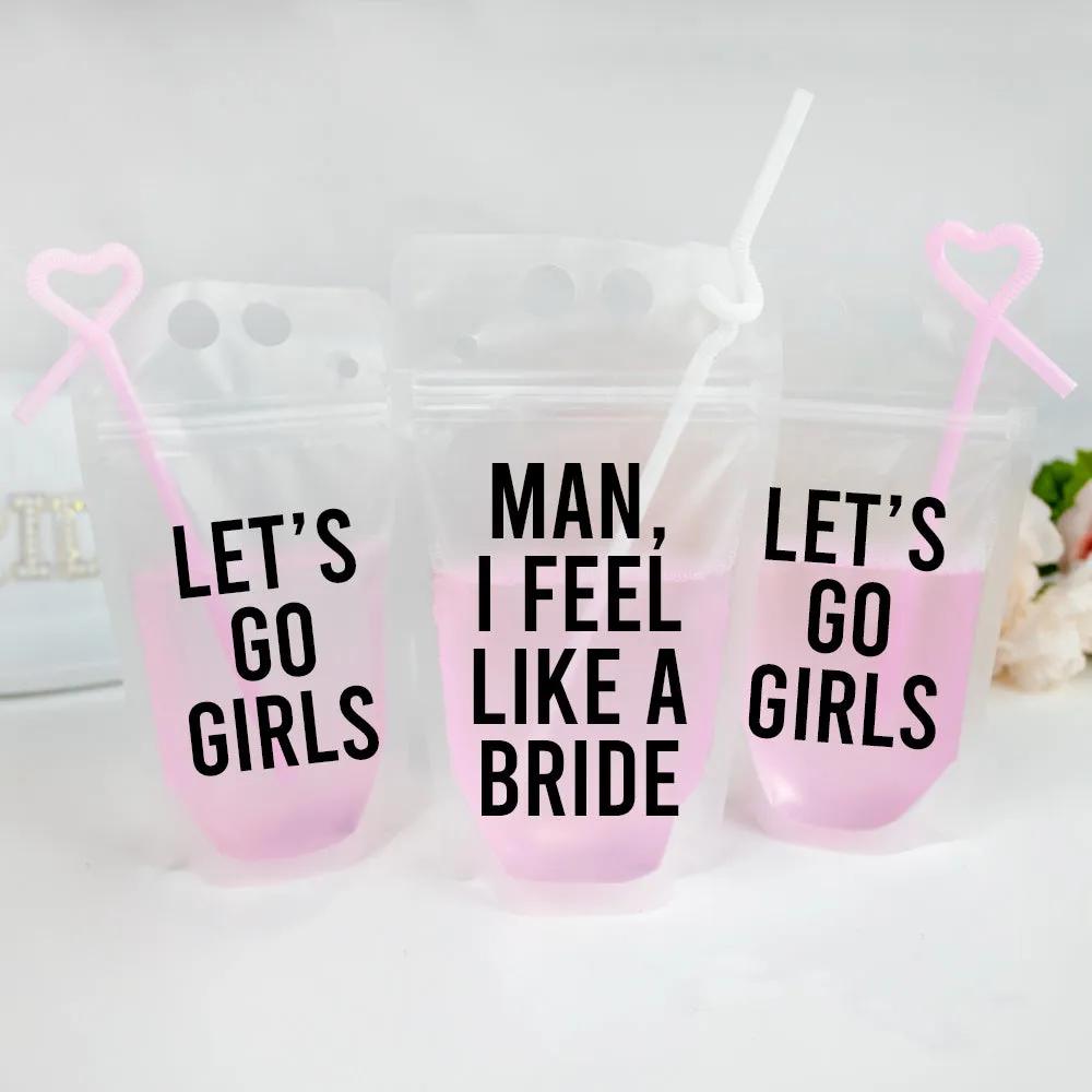 Custom Bridesmaid Drink Bags