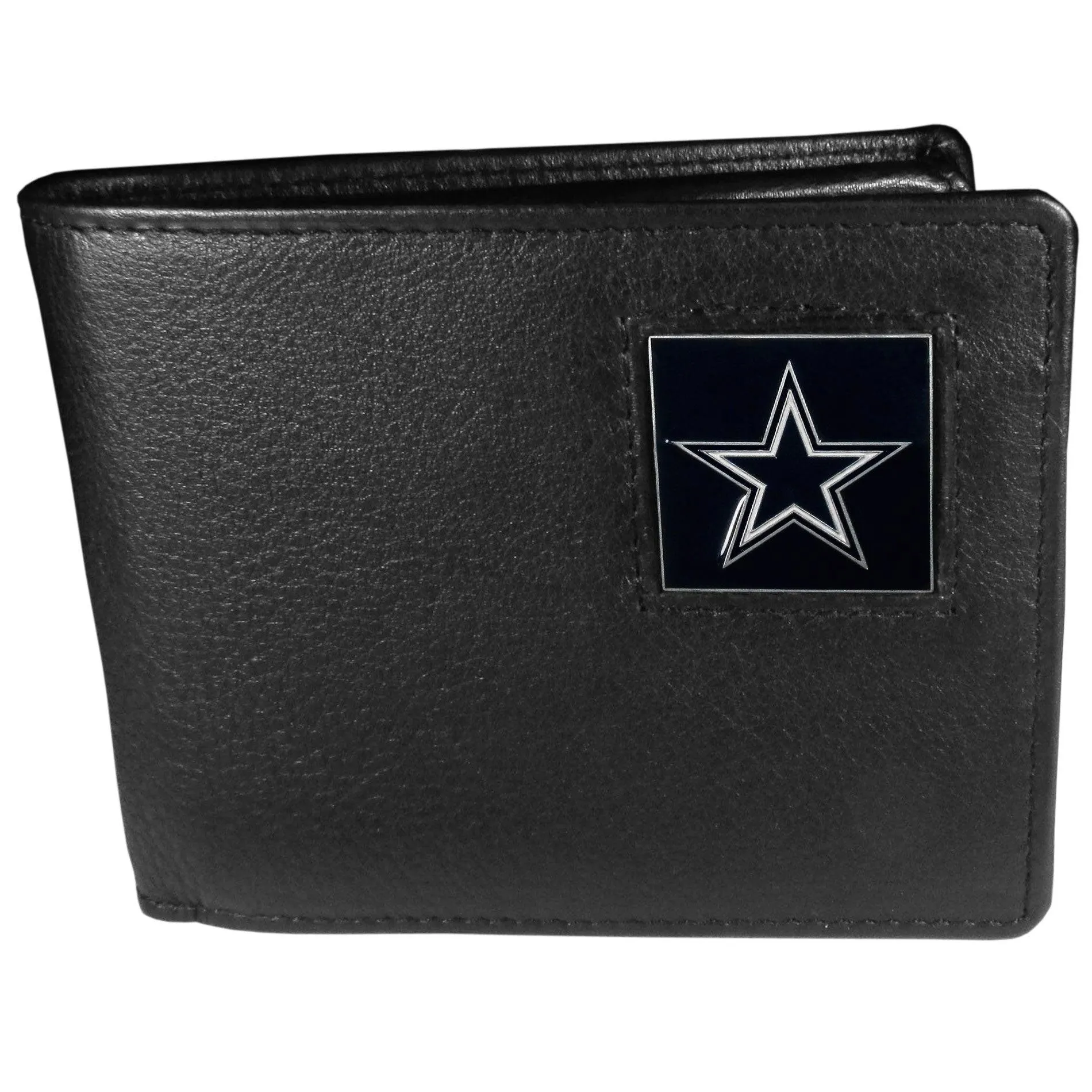 Dallas Cowboys Leather Bi-fold Wallet Packaged in Gift Box