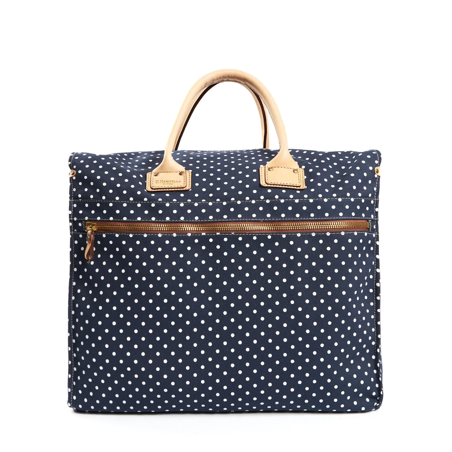 DARK BLUE DECOSTRUCTED WEEKEND BAG