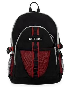 Deluxe Backpack W/ Dual Mesh Pocket