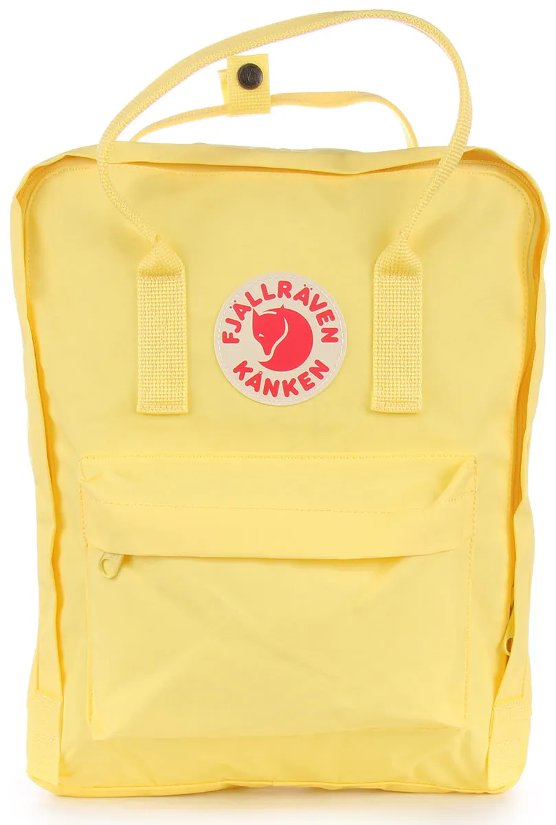 Fjallraven Kanken Backpack In Yellow