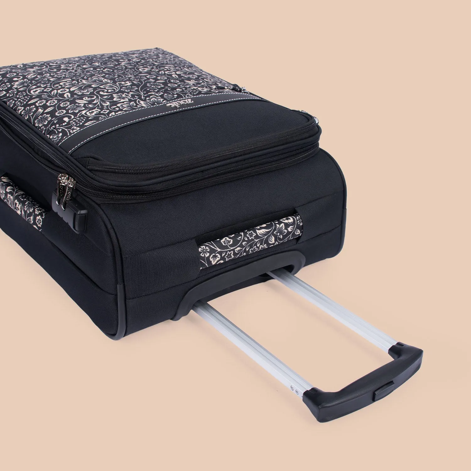 FloMotif Avasa Trolley Bag (Black)