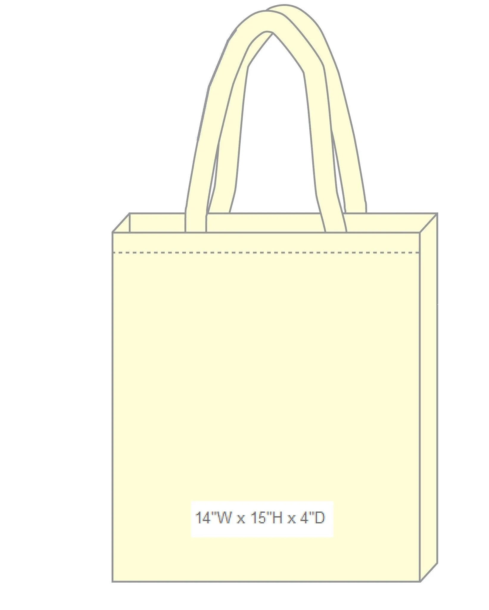 Heavy Canvas Wholesale Tote bags With Full Gusset - TF230