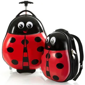 Heys Travel Tots Lady Bug Luggage & Backpack Set