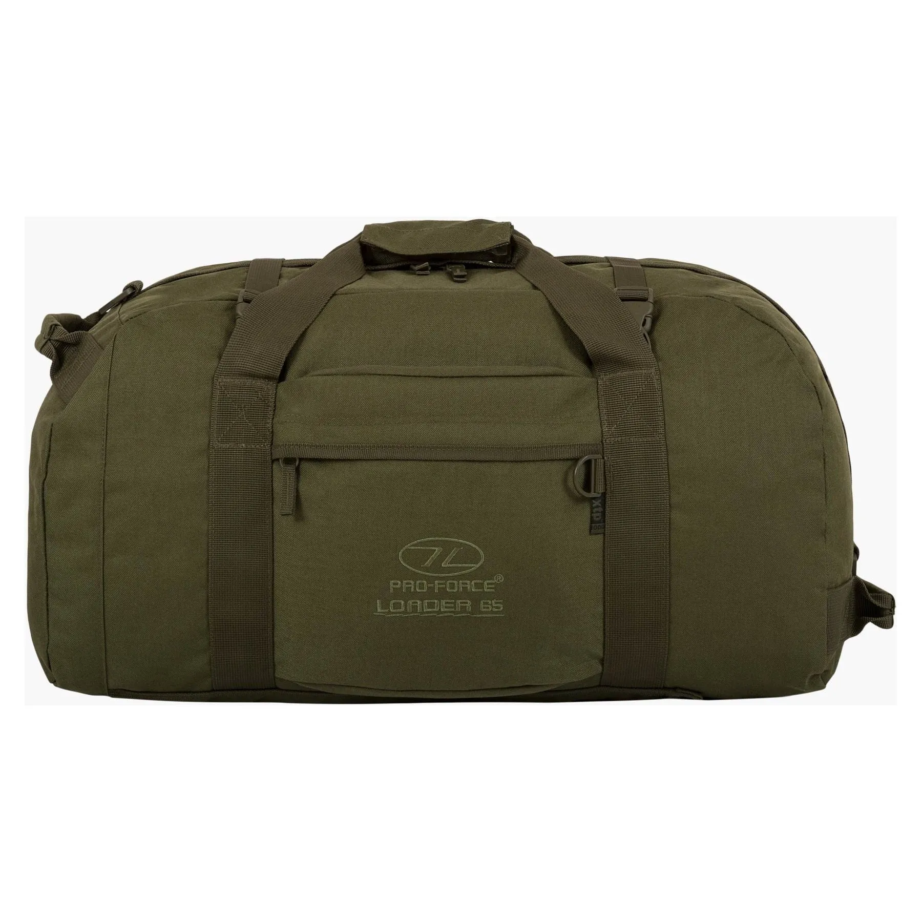 Highlander Loader 65L Olive Duffle Bag