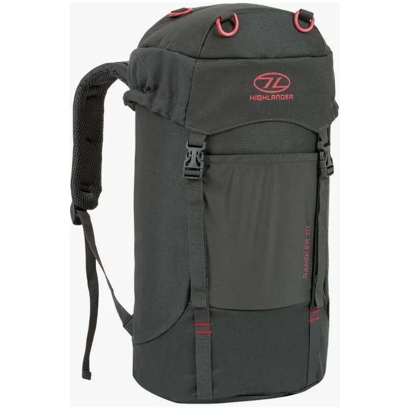 Highlander Rucksack Rambler 20L - Charcoal