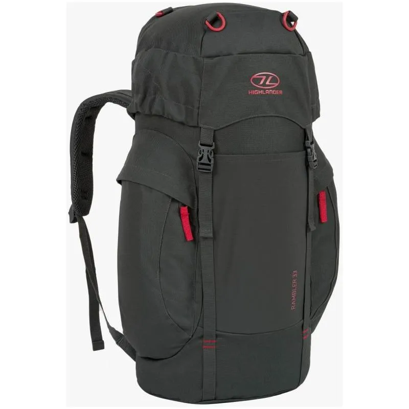 Highlander Rucksack Rambler 33L - Charcoal