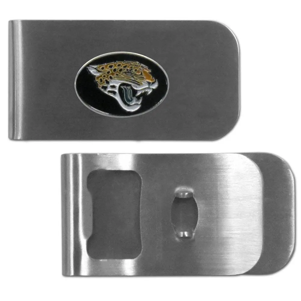 Jacksonville Jaguars Bottle Opener Money Clip