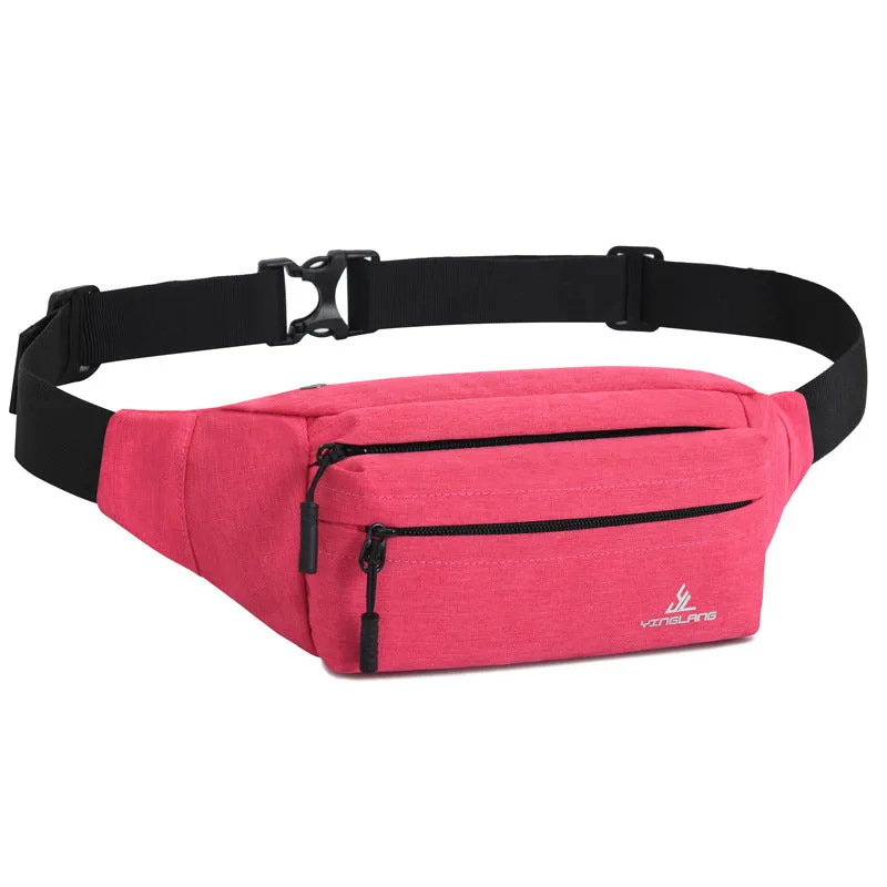 Leisure Waist Pack Nylon Sport Fanny Bags Boy Drop Leg Bags Hip Bum Belt Bag Travel Riding Motorcycle Crossbody Purse Pouch