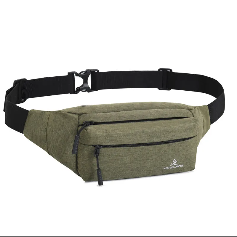 Leisure Waist Pack Nylon Sport Fanny Bags Boy Drop Leg Bags Hip Bum Belt Bag Travel Riding Motorcycle Crossbody Purse Pouch