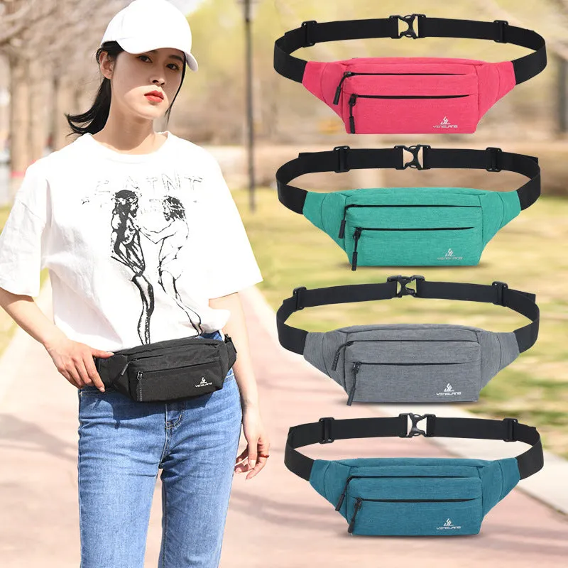 Leisure Waist Pack Nylon Sport Fanny Bags Boy Drop Leg Bags Hip Bum Belt Bag Travel Riding Motorcycle Crossbody Purse Pouch