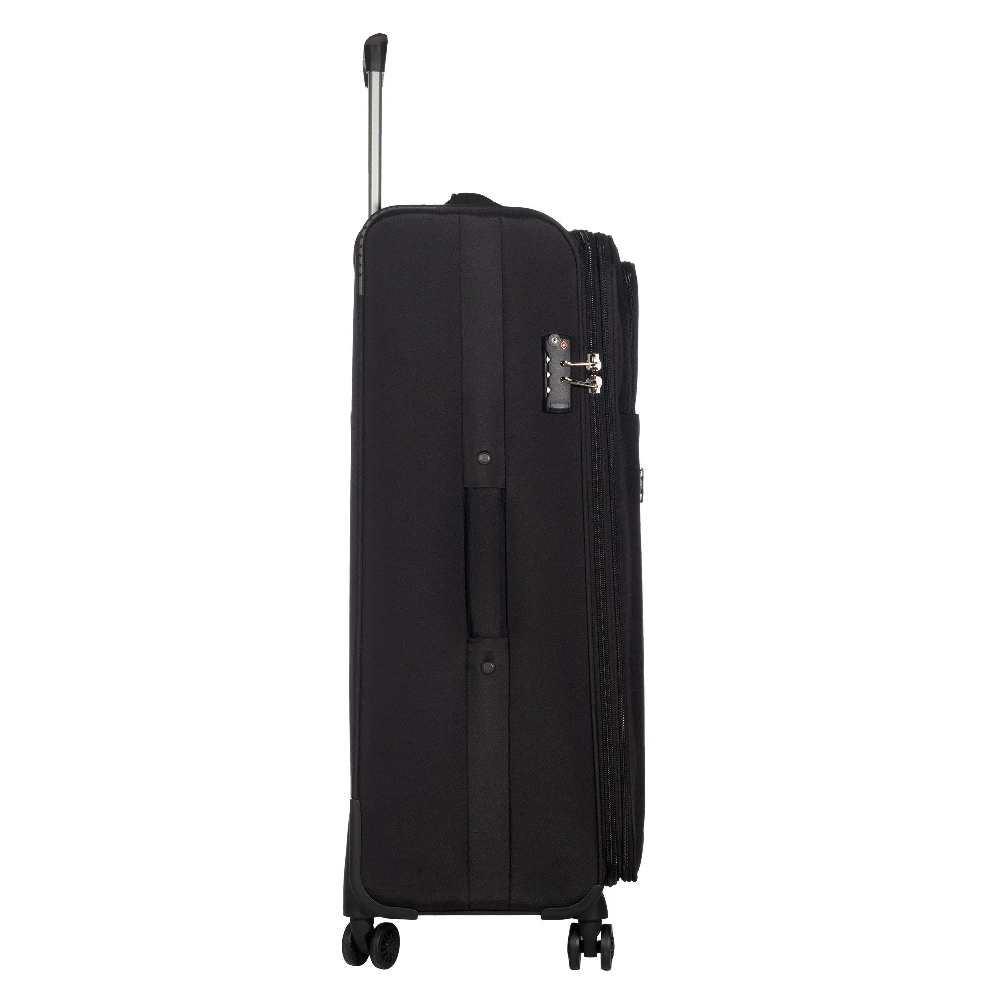 Luca Collection Black luggage (20/26/30") Suitcase