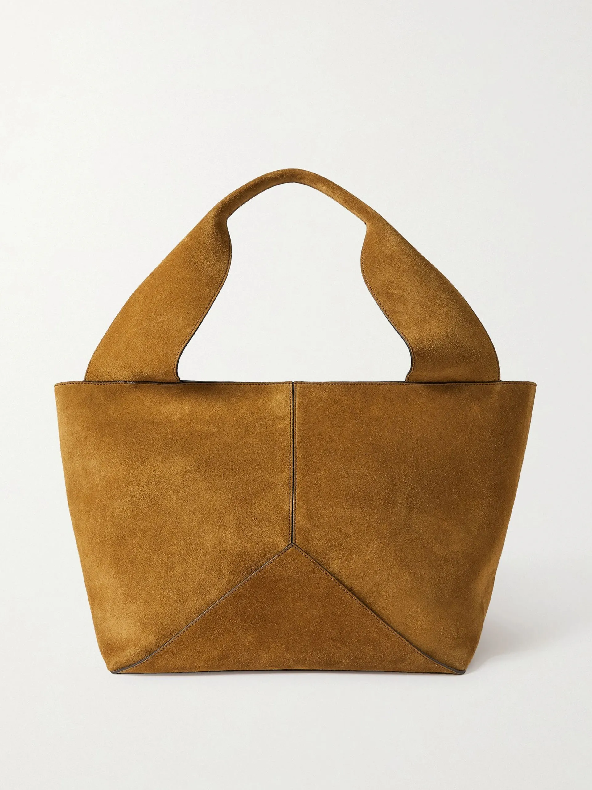 Market Weekend suede tote