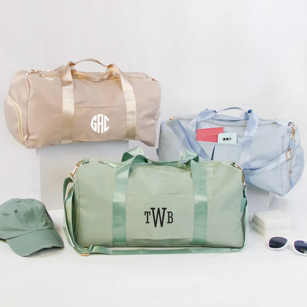 Monogrammed Weekender Bag