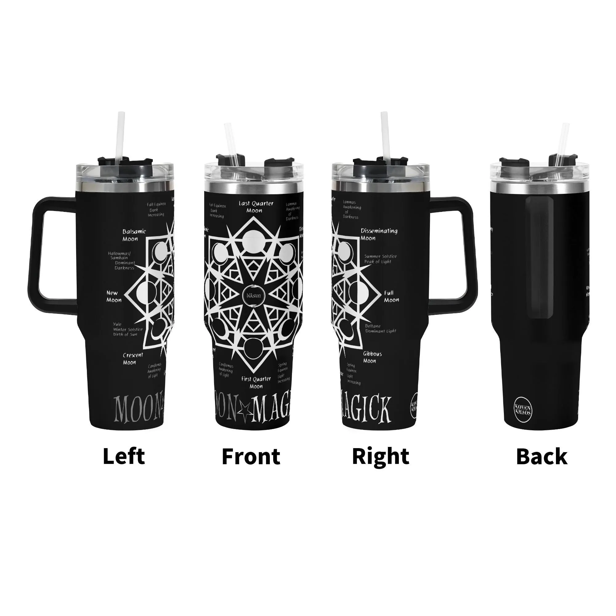 Moon Magick 40oz Stainless Steel Tumbler