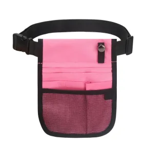 Nurse Bag Multifunctional Portable Tool Storage Waist Bag(Pink)