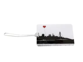 Oakland San Francisco Bay Bridge luggage tag