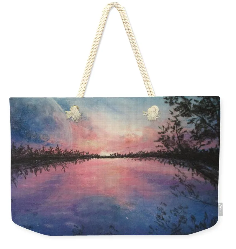 Planet Sunset - Weekender Tote Bag