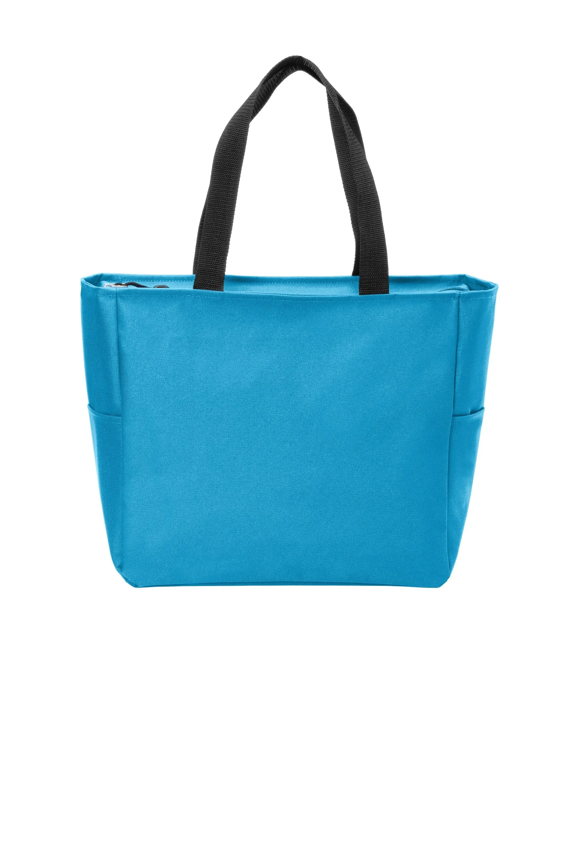 Polyester Improved Essential Tote Bags with Zippered Closure