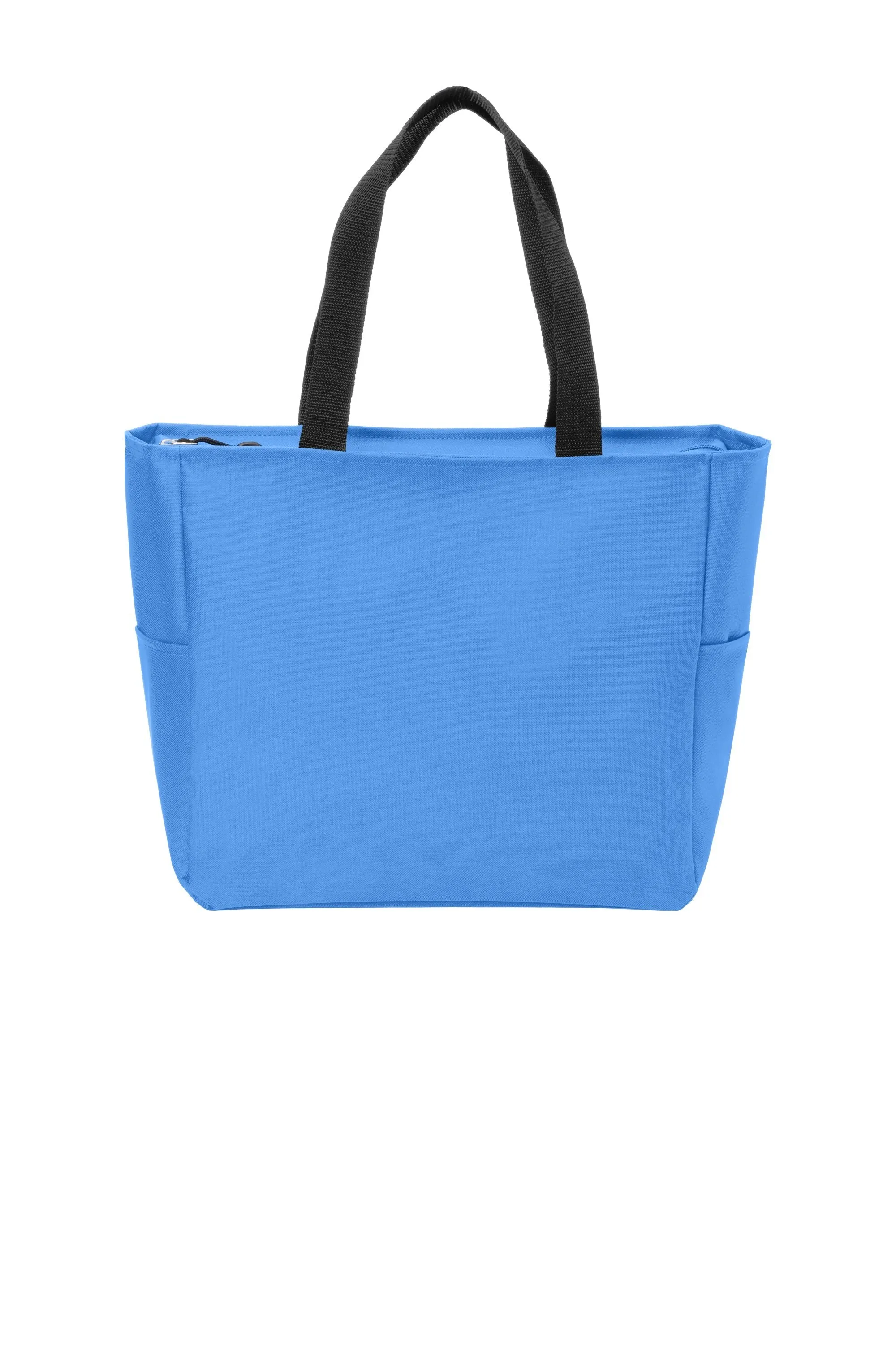 Polyester Improved Essential Tote Bags with Zippered Closure