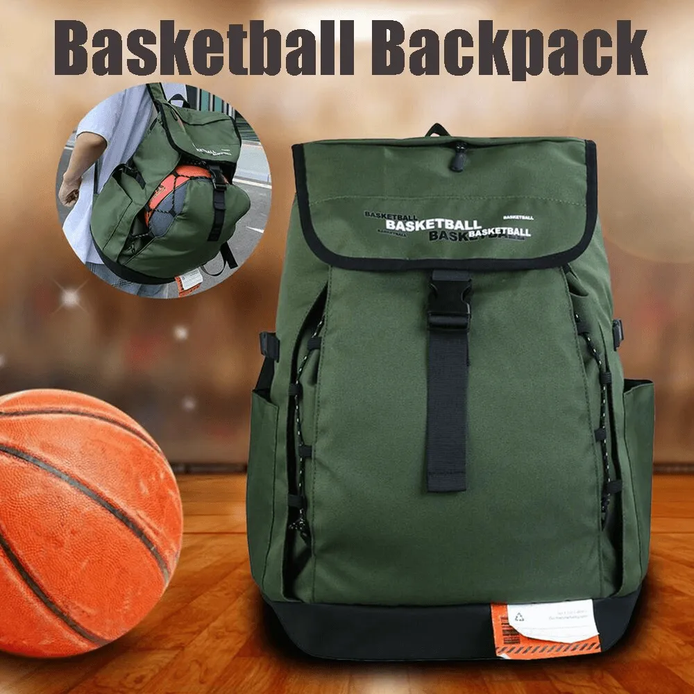 Portable Sports Basketball Bag with Ball Pocket / Outdoor Backpack - SF0844